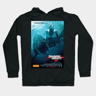 Shark Night 3D Movie Poster Hoodie